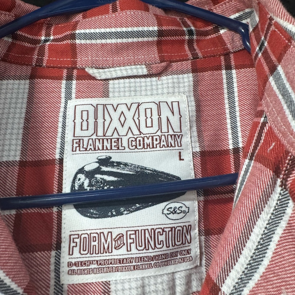 Dixxon Red Plaid Men's Shirt
